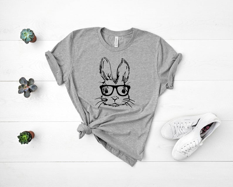 Bunny with Glasses