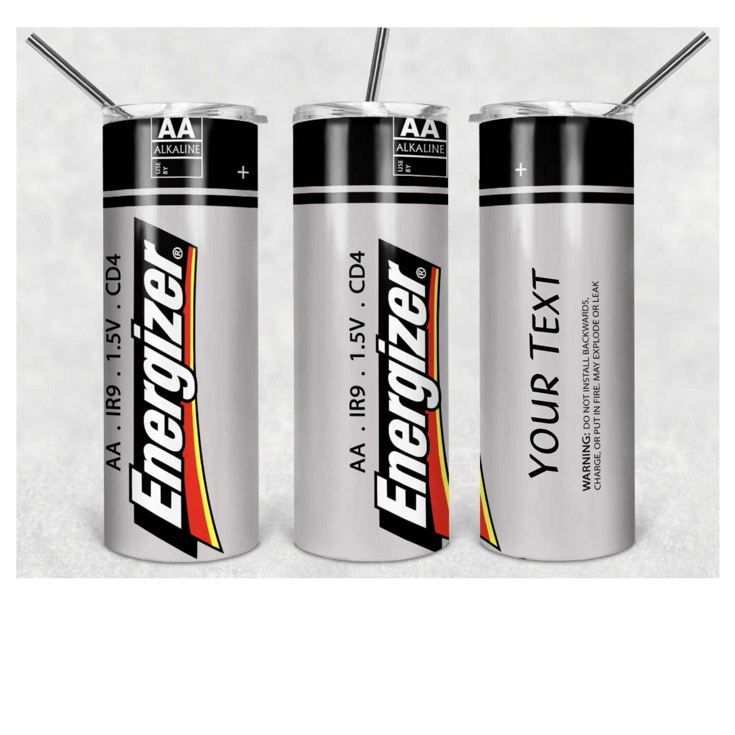 Energizer Battery Tumbler