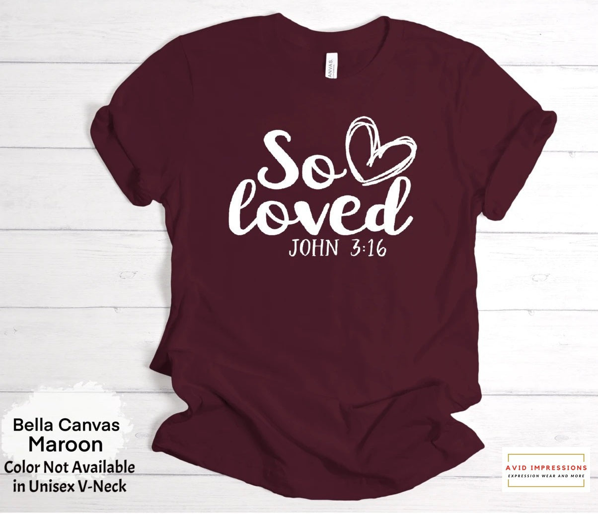 So Loved John 3:16